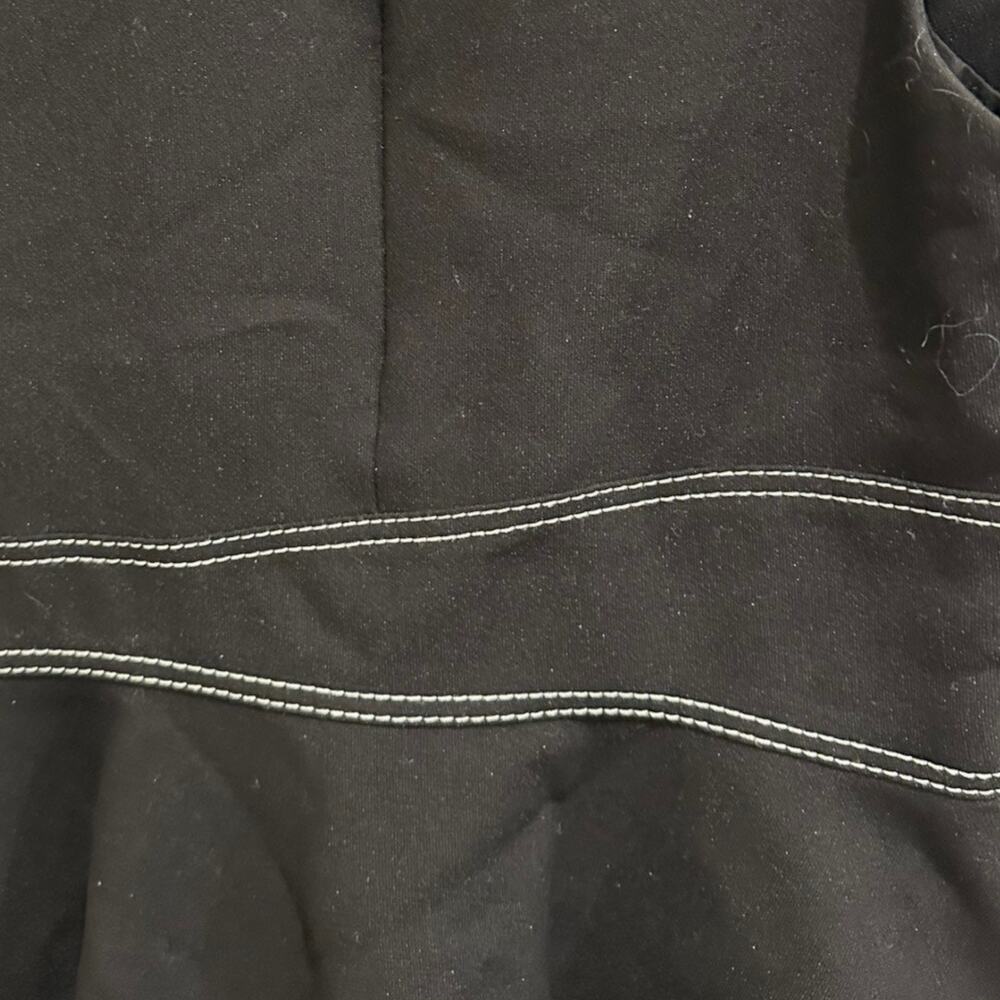 Cinq a Sept Black Lyla Fit and Flare Handkerchief Dress Sz 6 - Picture 8 of 8